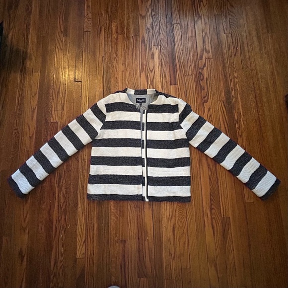Splendid Striped Boxy Monterey Jacket - Picture 2 of 6